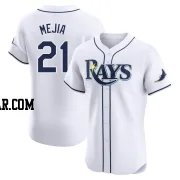 Francisco Mejia Men's Tampa Bay Rays White Elite Home Jersey