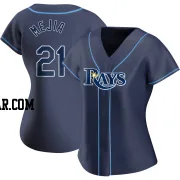 Francisco Mejia Women's Tampa Bay Rays Navy Replica Alternate Jersey