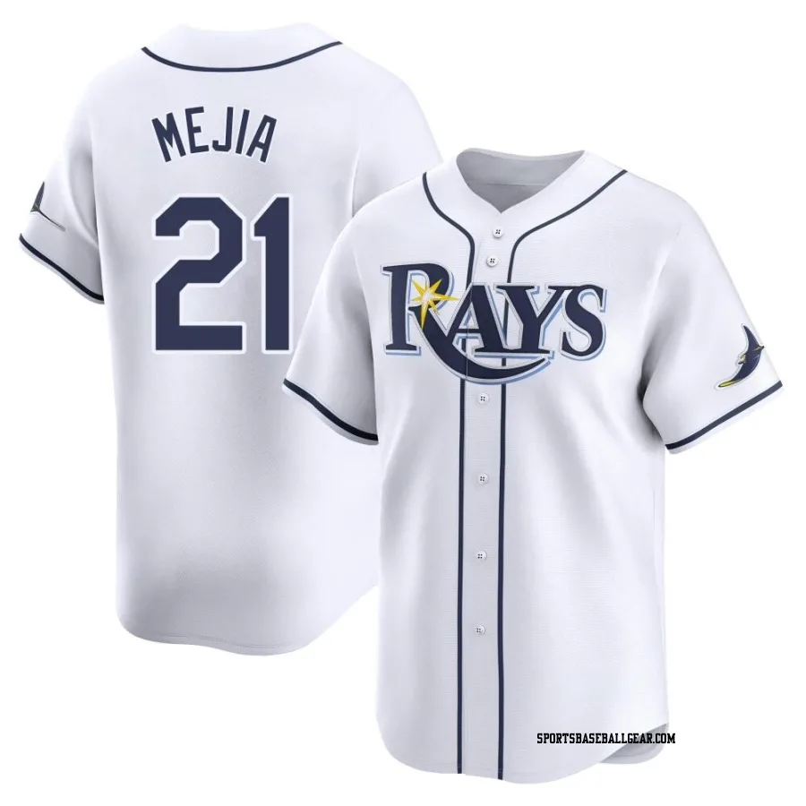 Francisco Mejia Youth Tampa Bay Rays White Limited Home Jersey