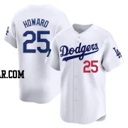 Frank Howard Men's Los Angeles Dodgers White Limited 2024 World Tour Seoul Series Home Jersey