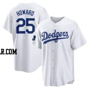 Frank Howard Men's Los Angeles Dodgers White Replica 2024 World Tour Seoul Series Home Jersey