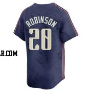 Frank Robinson Men's Cleveland Guardians Navy Limited 2024 City Connect Jersey