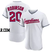 Frank Robinson Men's Cleveland Guardians White Authentic Home Jersey