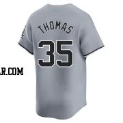 Frank Thomas Men's Chicago White Sox Gray Limited Road Jersey