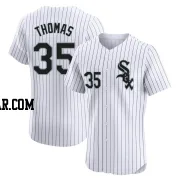 Frank Thomas Men's Chicago White Sox White Elite Home Jersey