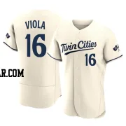 Frank Viola Men's Minnesota Twins Cream Authentic Alternate 2023 Jersey