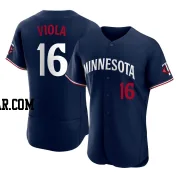 Frank Viola Men's Minnesota Twins Navy Authentic Alternate Jersey