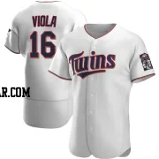 Frank Viola Men's Minnesota Twins White Authentic Home Jersey