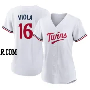 Frank Viola Women's Minnesota Twins White Authentic Home Jersey