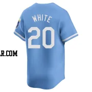 Frank White Men's Kansas City Royals Light Blue Limited Alternate Jersey