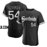 Franklin German Men's Chicago White Sox Black Authentic 2021 City Connect Jersey