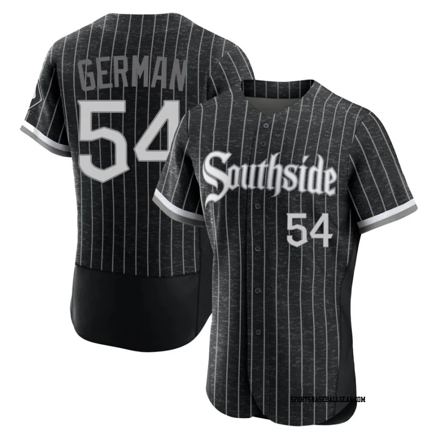 Franklin German Men's Chicago White Sox Black Authentic 2021 City Connect Jersey