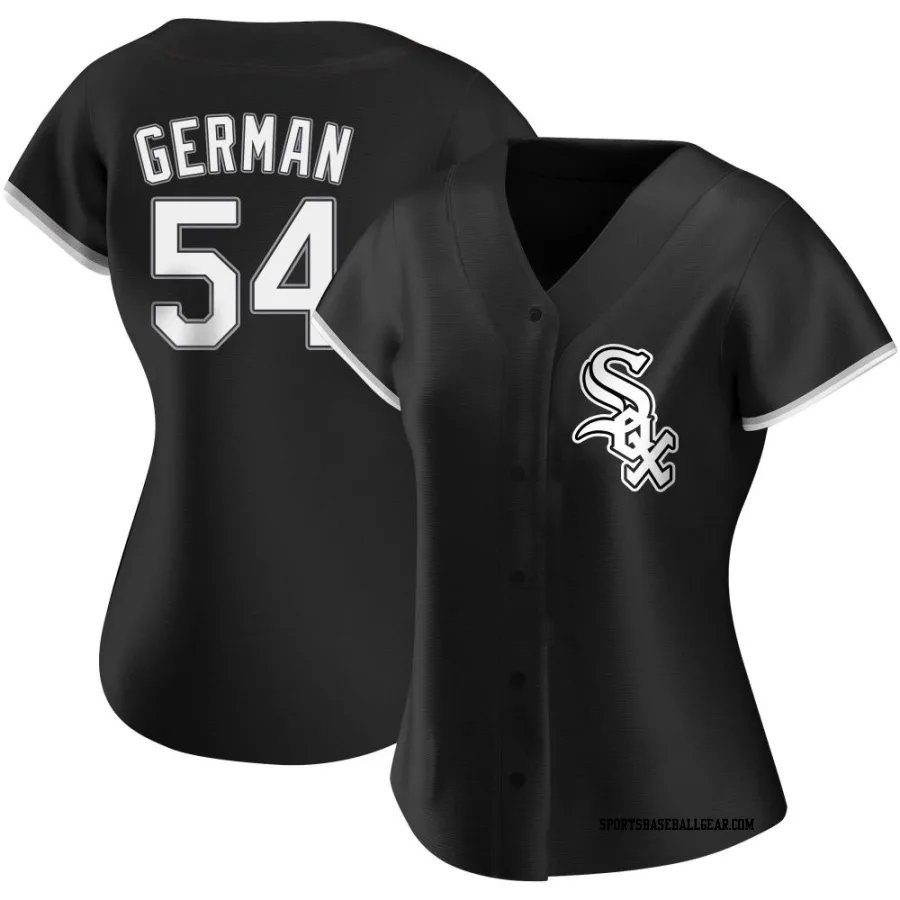 Franklin German Women's Chicago White Sox Black Replica Alternate Jersey