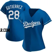 Franklin Gutierrez Women's Los Angeles Dodgers Royal Replica Alternate Jersey