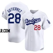 Franklin Gutierrez Youth Los Angeles Dodgers White Limited Home Jersey