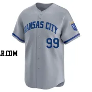 Franmil Reyes Men's Kansas City Royals Gray Limited Away Jersey