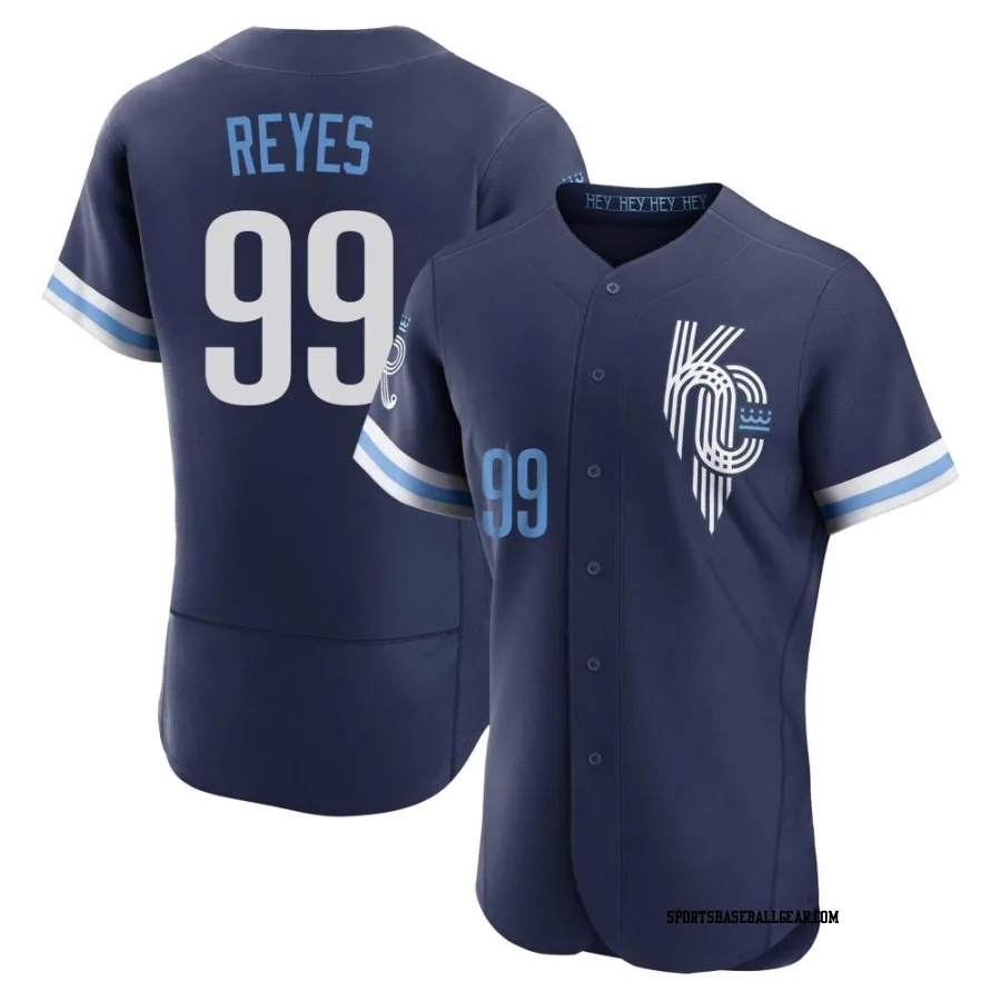 Franmil Reyes Men's Kansas City Royals Navy Authentic 2022 City Connect Jersey