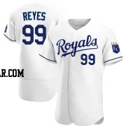 Franmil Reyes Men's Kansas City Royals White Authentic Home Jersey