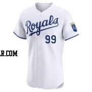 Franmil Reyes Men's Kansas City Royals White Elite Home Jersey