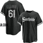 Fraser Ellard Men's Chicago White Sox Black Replica 2021 City Connect Jersey