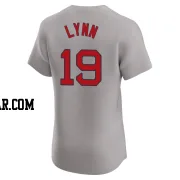 Fred Lynn Men's Boston Red Sox Gray Elite Road Jersey