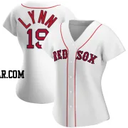 Fred Lynn Women's Boston Red Sox White Authentic Home Jersey