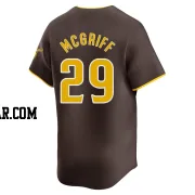 Fred Mcgriff Men's San Diego Padres Brown Limited Away Jersey