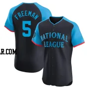 Freddie Freeman Men's Los Angeles Dodgers Navy Elite National League 2024 All-Star Game Jersey