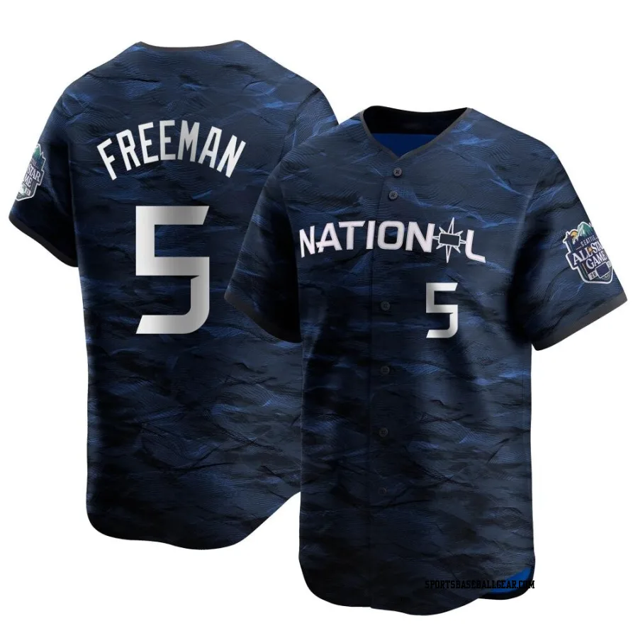 Freddie Freeman Men's Los Angeles Dodgers Royal Limited National League Game 2023 All-Star Jersey