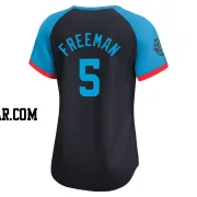 Freddie Freeman Women's Los Angeles Dodgers Navy Limited National League 2024 All-Star Game Jersey