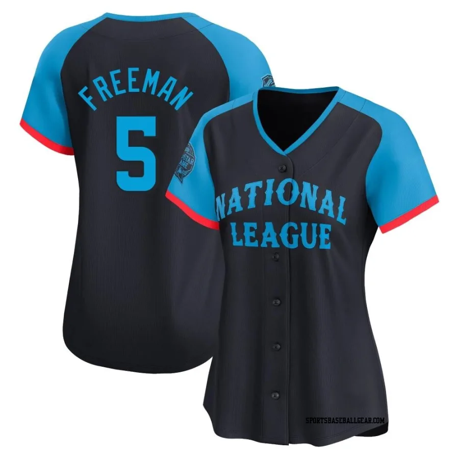 Freddie Freeman Women's Los Angeles Dodgers Navy Limited National League 2024 All-Star Game Jersey