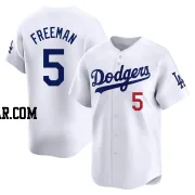 Freddie Freeman Youth Los Angeles Dodgers White Limited Home Jersey