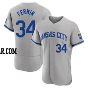 Freddy Fermin Men's Kansas City Royals Gray Authentic 2022 Road Jersey