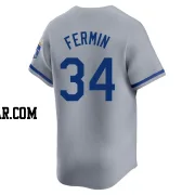 Freddy Fermin Men's Kansas City Royals Gray Limited Away Jersey