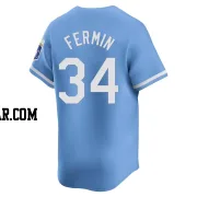 Freddy Fermin Men's Kansas City Royals Light Blue Limited Alternate Jersey