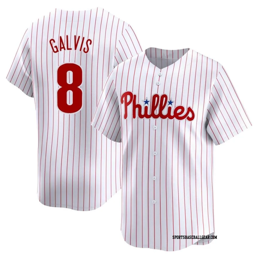 Freddy Galvis Men's Philadelphia Phillies White Limited Home Jersey