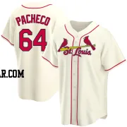 Freddy Pacheco Men's St. Louis Cardinals Cream Replica Alternate Jersey