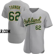 Freddy Tarnok Men's Oakland Athletics Gray Authentic Road Jersey