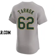 Freddy Tarnok Men's Oakland Athletics Gray Elite Road Jersey