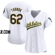 Freddy Tarnok Women's Oakland Athletics White Limited Home Jersey