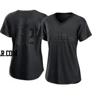 Freddy Tarnok Women's Philadelphia Phillies Black Replica Pitch Fashion Jersey