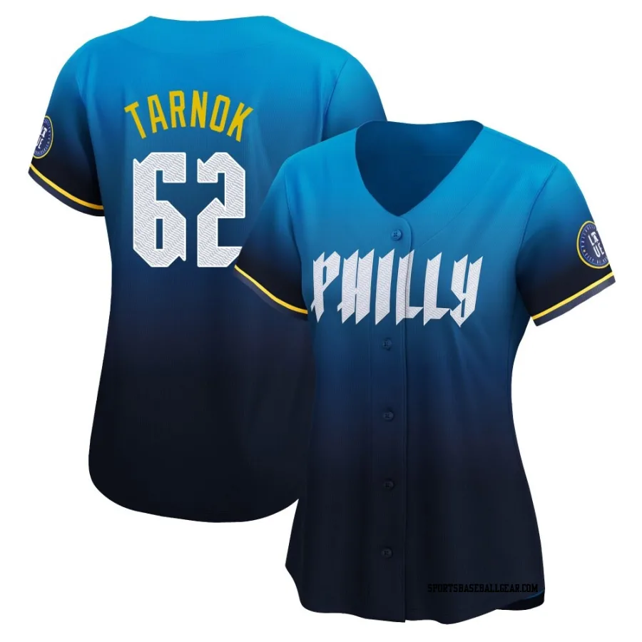 Freddy Tarnok Women's Philadelphia Phillies Blue Limited 2024 City Connect Jersey