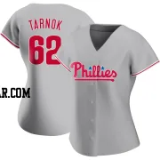 Freddy Tarnok Women's Philadelphia Phillies Gray Authentic Road Jersey