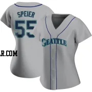 Gabe Speier Women's Seattle Mariners Gray Replica Road Jersey