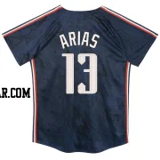 Gabriel Arias Toddler Cleveland Guardians Navy Limited Preschool & 2024 City Connect Jersey