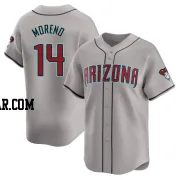 Gabriel Moreno Men's Arizona Diamondbacks Gray Limited Away Jersey