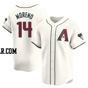 Gabriel Moreno Men's Arizona Diamondbacks White Limited Home Jersey