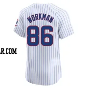 Gage Workman Men's Chicago Cubs White Elite Home Jersey