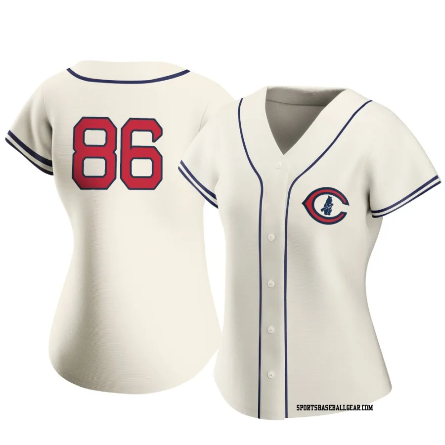 Gage Workman Women's Chicago Cubs Cream Authentic 2022 Field Of Dreams Jersey