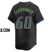 Garrett Cleavinger Men's Tampa Bay Rays Charcoal Limited 2024 City Connect Jersey